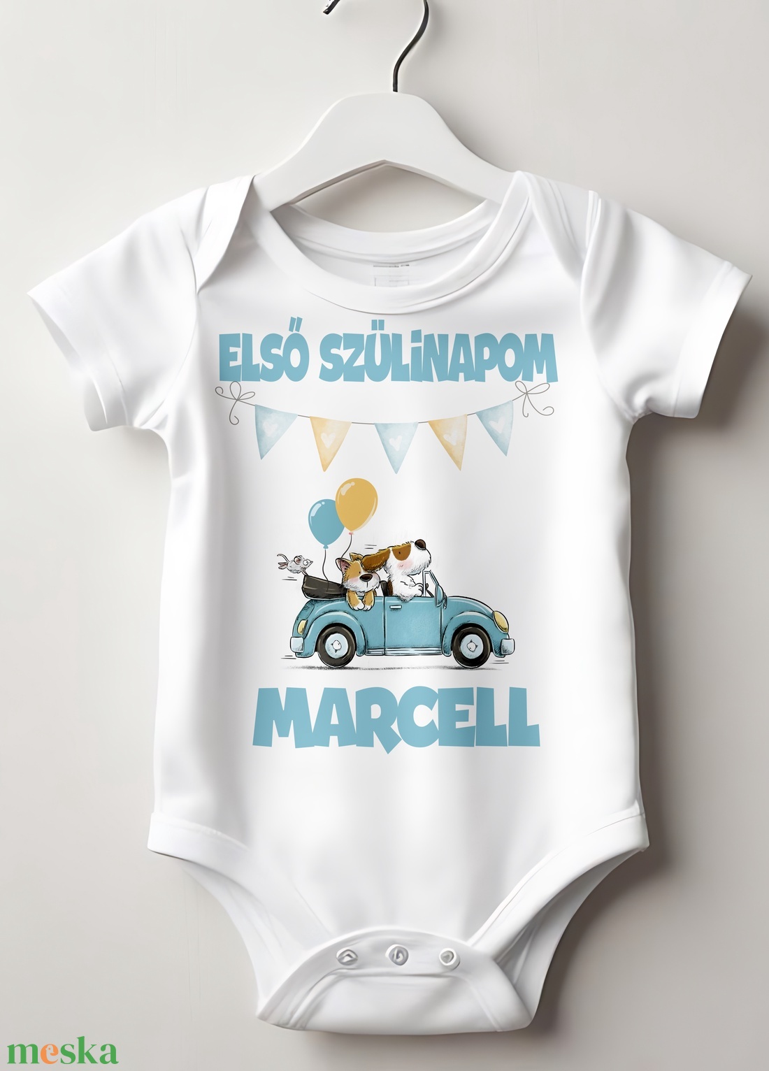 Szülinapi body - egyedi grafikával - baba - mama - babaruházat - baba body - Meska.hu