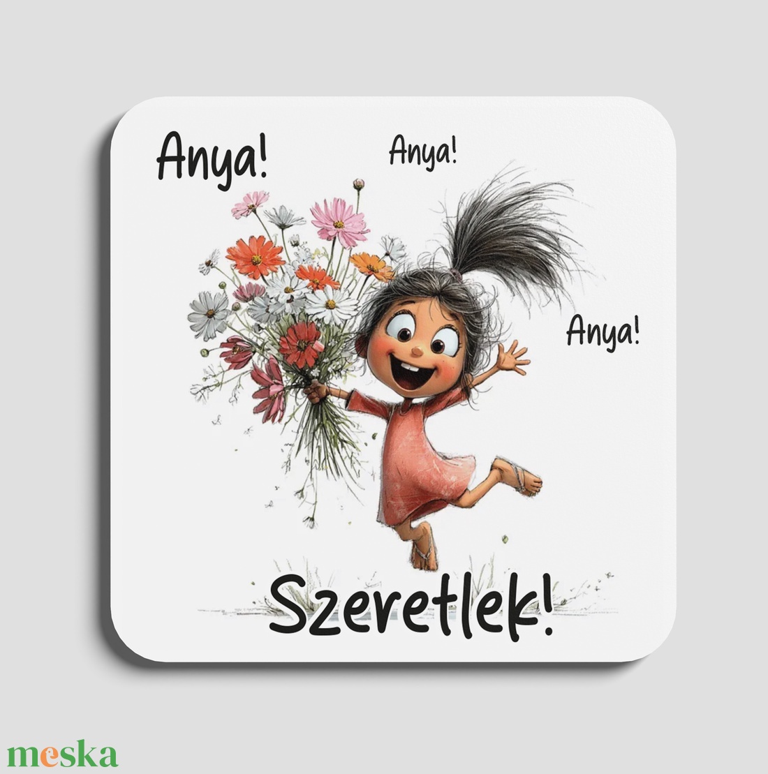 Anyák napi hűtőmágnes - otthon & életmód - konyhafelszerelés, tálalás - konyhai dekoráció - hűtőmágnes - Meska.hu