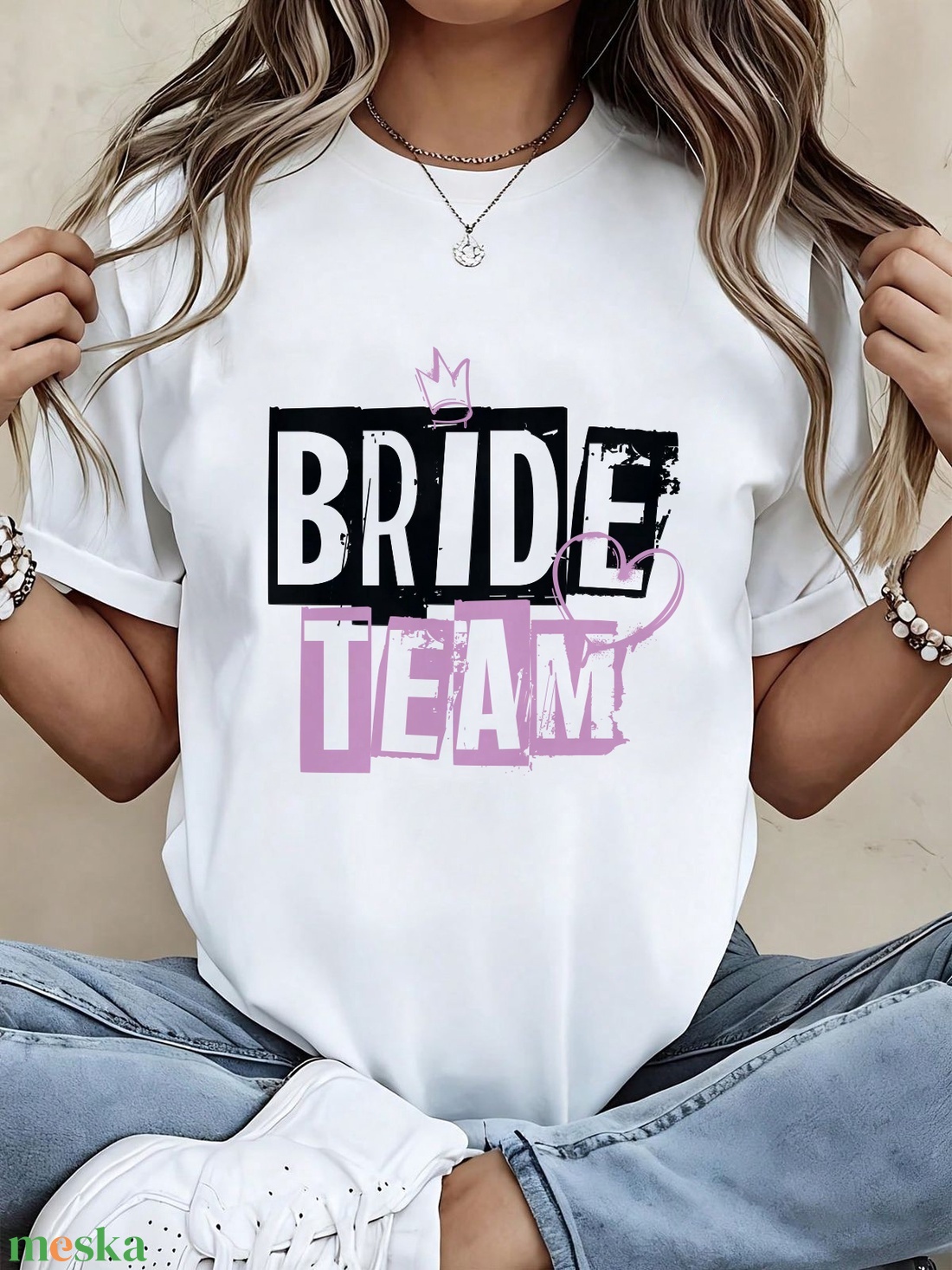 Lánybúcsús póló - menyasszonynak - csapatnak - esküvő - lánybúcsú - Meska.hu