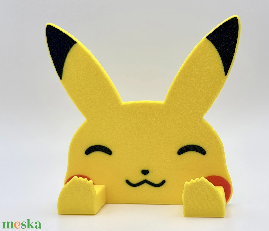 3D nyomtatott  szemüvegtartó / Pikachu ihlette asztali figura  - FanArt alkotás - táska & tok - pénztárca & más tok - szemüvegtok - Meska.hu