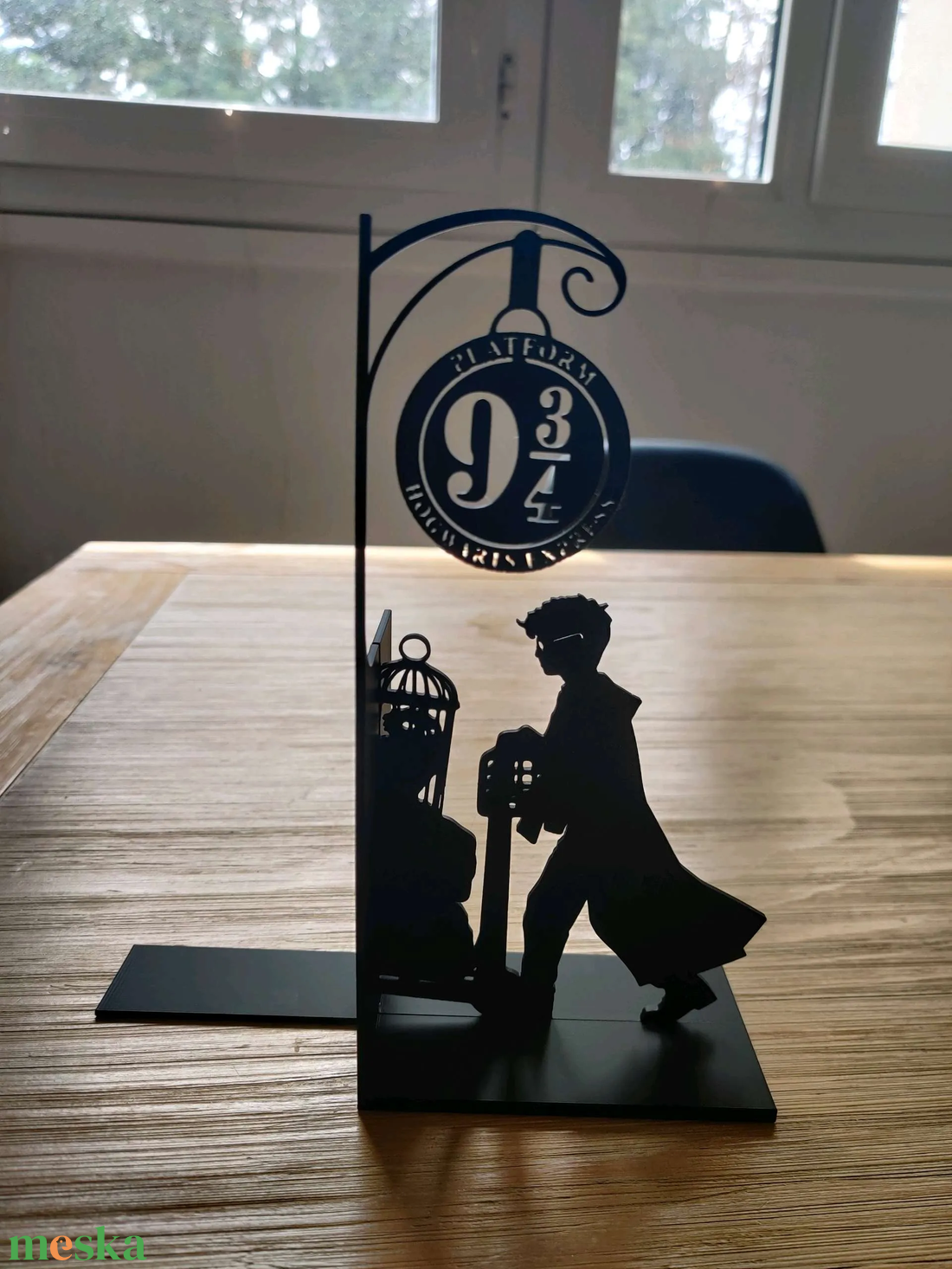 Harry Potter Platform 9  3D Nyomtatott Könyvtámasz � Varázslat a könyvespolcodon! - otthon & életmód - dekoráció - asztal és polc dekoráció - könyvtámasz - Meska.hu
