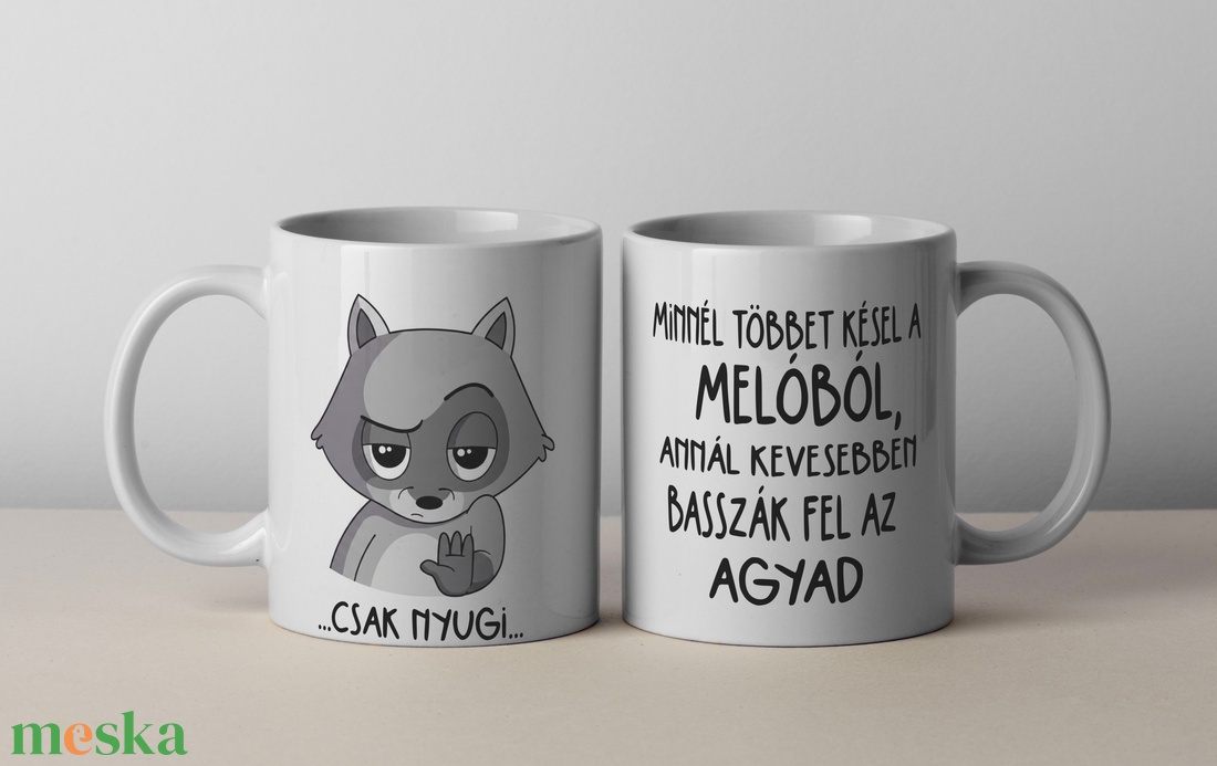 Egyedi bögre - bármilyen felirattal  - otthon & életmód - konyhafelszerelés, tálalás - tálalás - bögre & csésze - Meska.hu