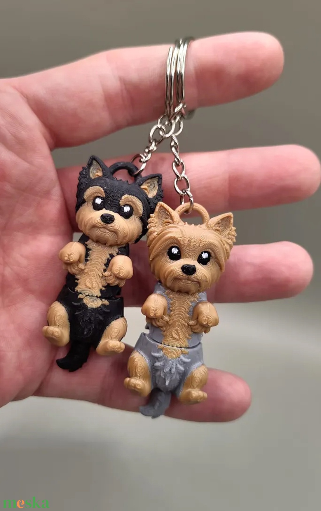 Yorkshire Terrier gazdinak - kulcstartó - táska & tok - kulcstartó & táskadísz - kulcstartó - Meska.hu