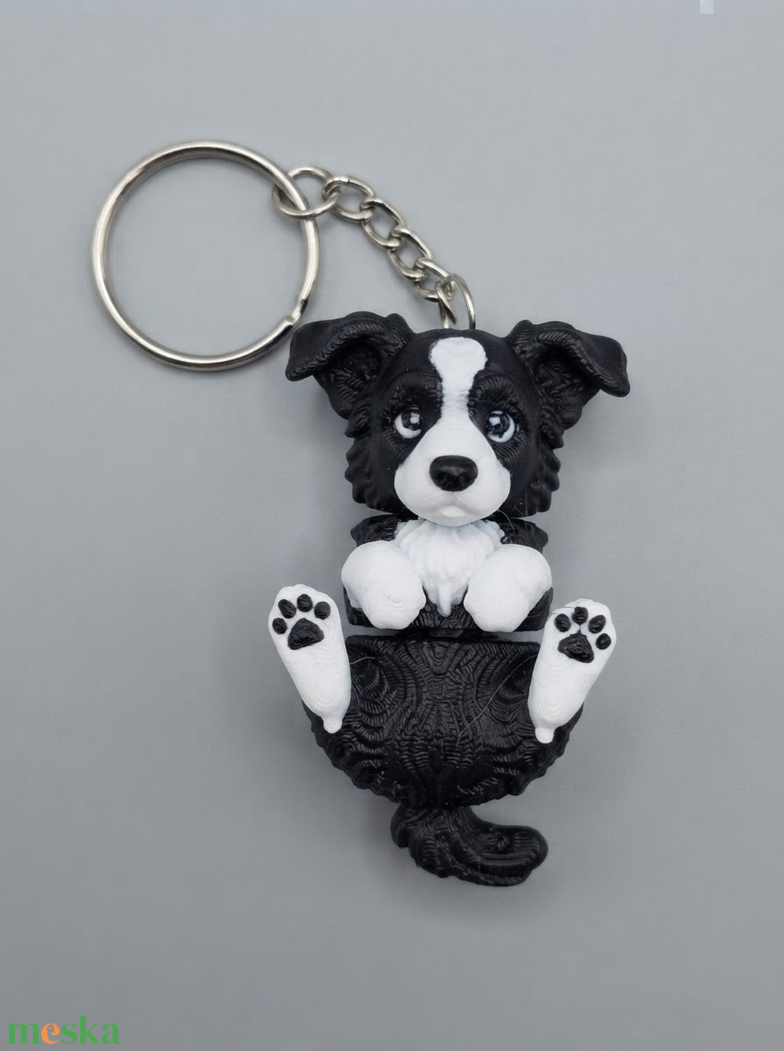 Bolder collie - kulcstartó  - táska & tok - kulcstartó & táskadísz - kulcstartó - Meska.hu