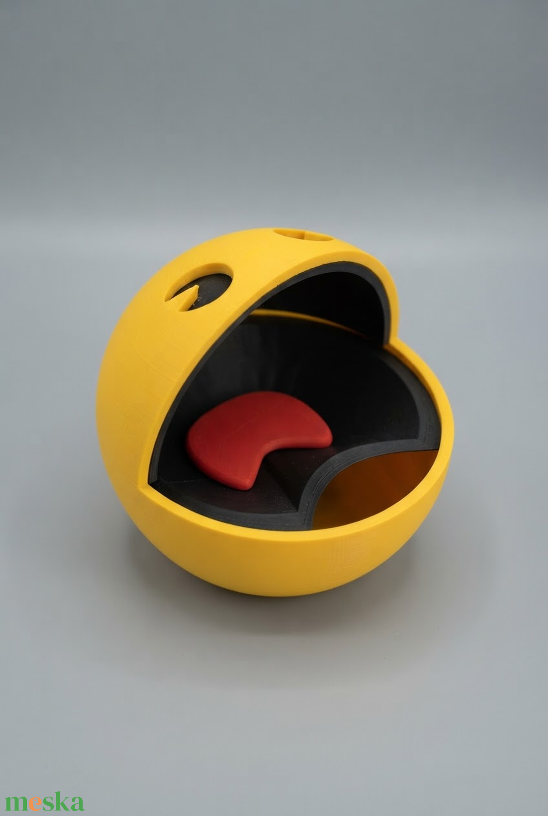 Pac-Man 3D Nyomtatott Szotyis és Pisztáciás Tál - retro gamer ajándék - otthon & életmód - dekoráció - asztal és polc dekoráció - asztaldísz - Meska.hu