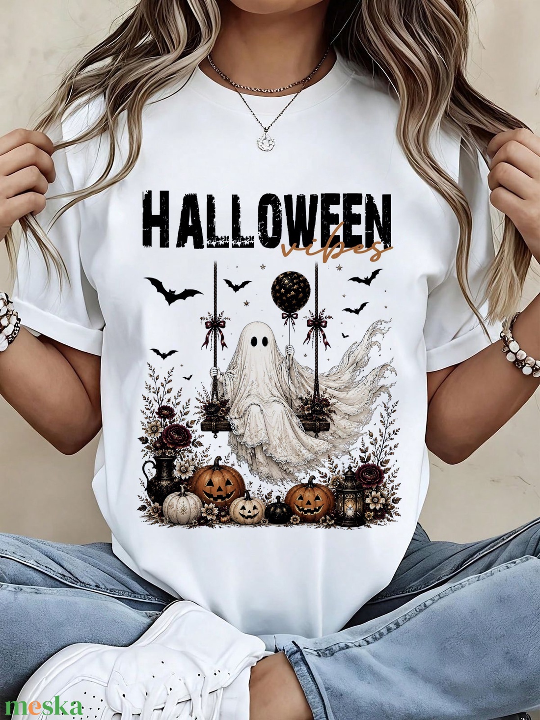 halloween póló - otthon & életmód - dekoráció - halloween - halloweeni jelmez és kiegészítők - Meska.hu