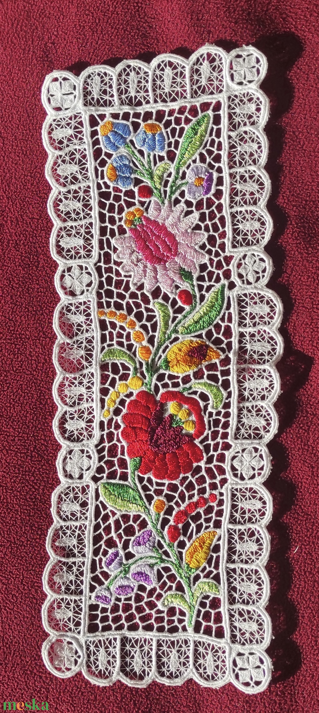 Riselt kisterítő - otthon & életmód - lakástextil - abrosz, terítő - díszterítő polcra, komódra - Meska.hu