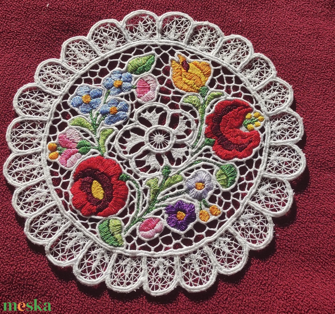 Riselt kisterítő - otthon & életmód - lakástextil - abrosz, terítő - díszterítő polcra, komódra - Meska.hu