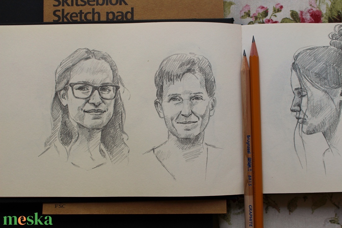 Könnyed grafitportré A5-ös méretben - művészet - grafika & illusztráció - ceruzarajz - Meska.hu Könnyed grafitportré A5-ös méretben - művészet - grafika & illusztráció - ceruzarajz - Meska.hu