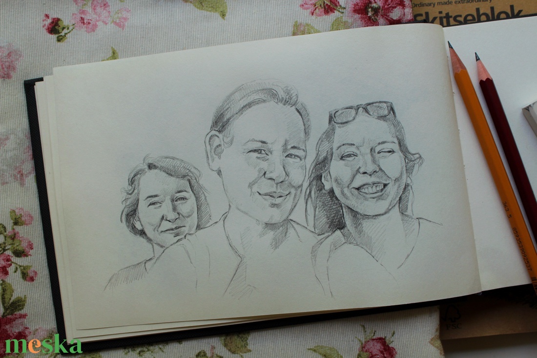 Könnyed grafitportré A5-ös méretben - művészet - grafika & illusztráció - ceruzarajz - Meska.hu Könnyed grafitportré A5-ös méretben - művészet - grafika & illusztráció - ceruzarajz - Meska.hu