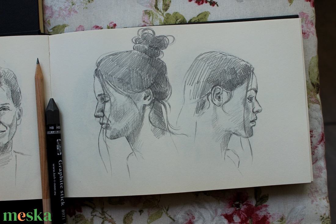 Könnyed grafitportré A5-ös méretben - művészet - grafika & illusztráció - ceruzarajz - Meska.hu Könnyed grafitportré A5-ös méretben - művészet - grafika & illusztráció - ceruzarajz - Meska.hu