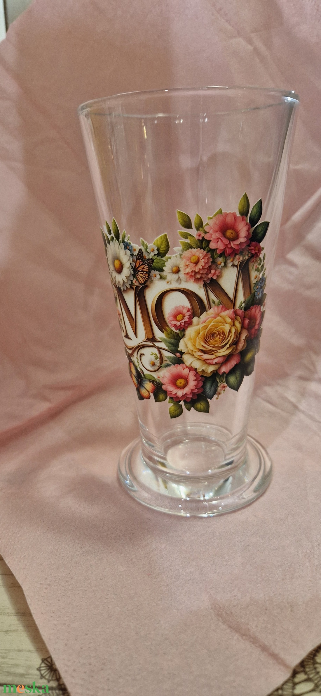 Latte pohár - otthon & életmód - konyhafelszerelés, tálalás - tálalás - pohár - Meska.hu