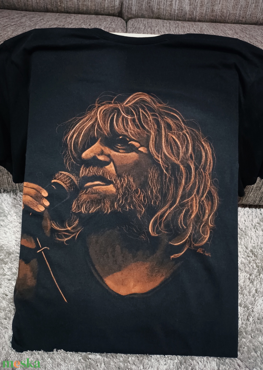 HOBO (Földes László) portré, pólón - ruha & divat - férfi ruha - póló - Meska.hu HOBO (Földes László) portré, pólón - ruha & divat - férfi ruha - póló - Meska.hu