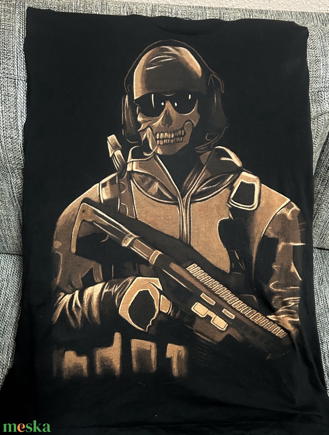 Kézzel festett póló  - ruha & divat - férfi ruha - póló - Meska.hu