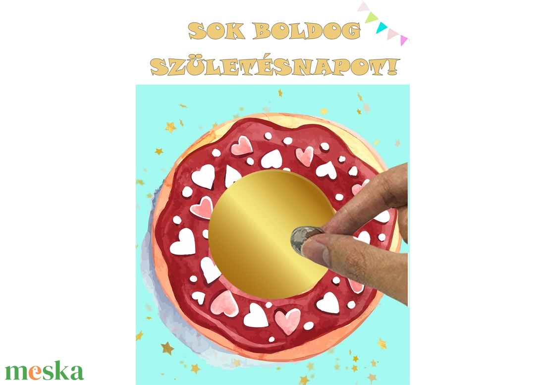 Kaparós sorsjegy egyedi felirat születésnap, évforduló, vicces ajándék Fánk - otthon & életmód - papír, írószer - ajándékozás kellékei - ajándék sorsjegy - Meska.hu Kaparós sorsjegy egyedi felirat születésnap, évforduló, vicces ajándék Fánk - otthon & életmód - papír, írószer - ajándékozás kellékei - ajándék sorsjegy - Meska.hu