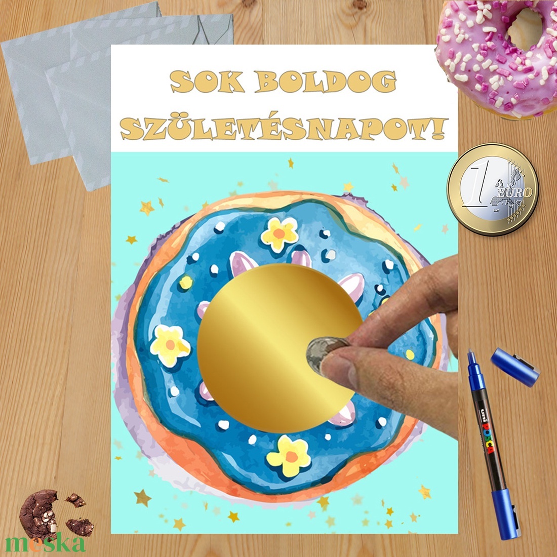 Kaparós sorsjegy egyedi felirat születésnap, évforduló, vicces ajándék Fánk - otthon & életmód - papír, írószer - ajándékozás kellékei - ajándék sorsjegy - Meska.hu Kaparós sorsjegy egyedi felirat születésnap, évforduló, vicces ajándék Fánk - otthon & életmód - papír, írószer - ajándékozás kellékei - ajándék sorsjegy - Meska.hu