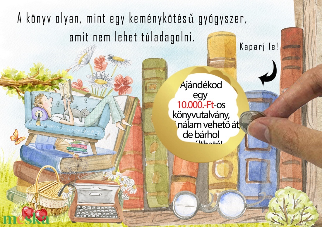 Kaparós sorsjegy egyedi felirat születésnap, évforduló, vicces ajándék Könyvmoly - otthon & életmód - papír, írószer - ajándékozás kellékei - ajándék sorsjegy - Meska.hu Kaparós sorsjegy egyedi felirat születésnap, évforduló, vicces ajándék Könyvmoly - otthon & életmód - papír, írószer - ajándékozás kellékei - ajándék sorsjegy - Meska.hu