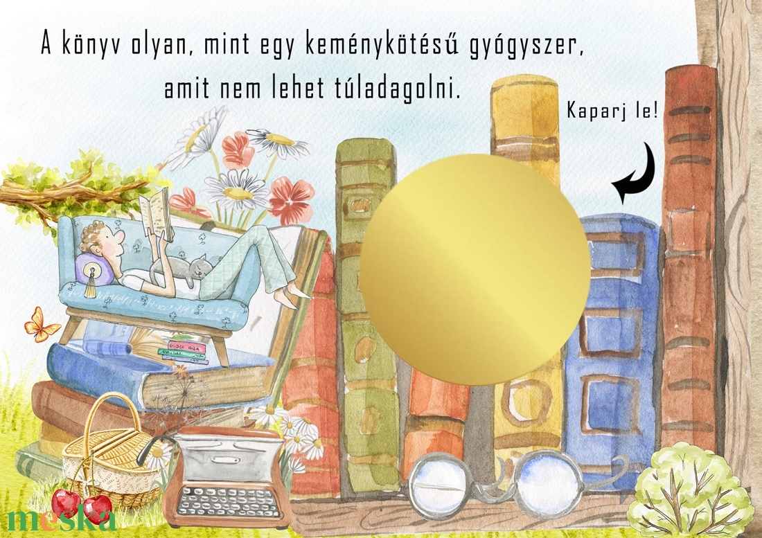 Kaparós sorsjegy egyedi felirat születésnap, évforduló, vicces ajándék Könyvmoly - otthon & életmód - papír, írószer - ajándékozás kellékei - ajándék sorsjegy - Meska.hu Kaparós sorsjegy egyedi felirat születésnap, évforduló, vicces ajándék Könyvmoly - otthon & életmód - papír, írószer - ajándékozás kellékei - ajándék sorsjegy - Meska.hu
