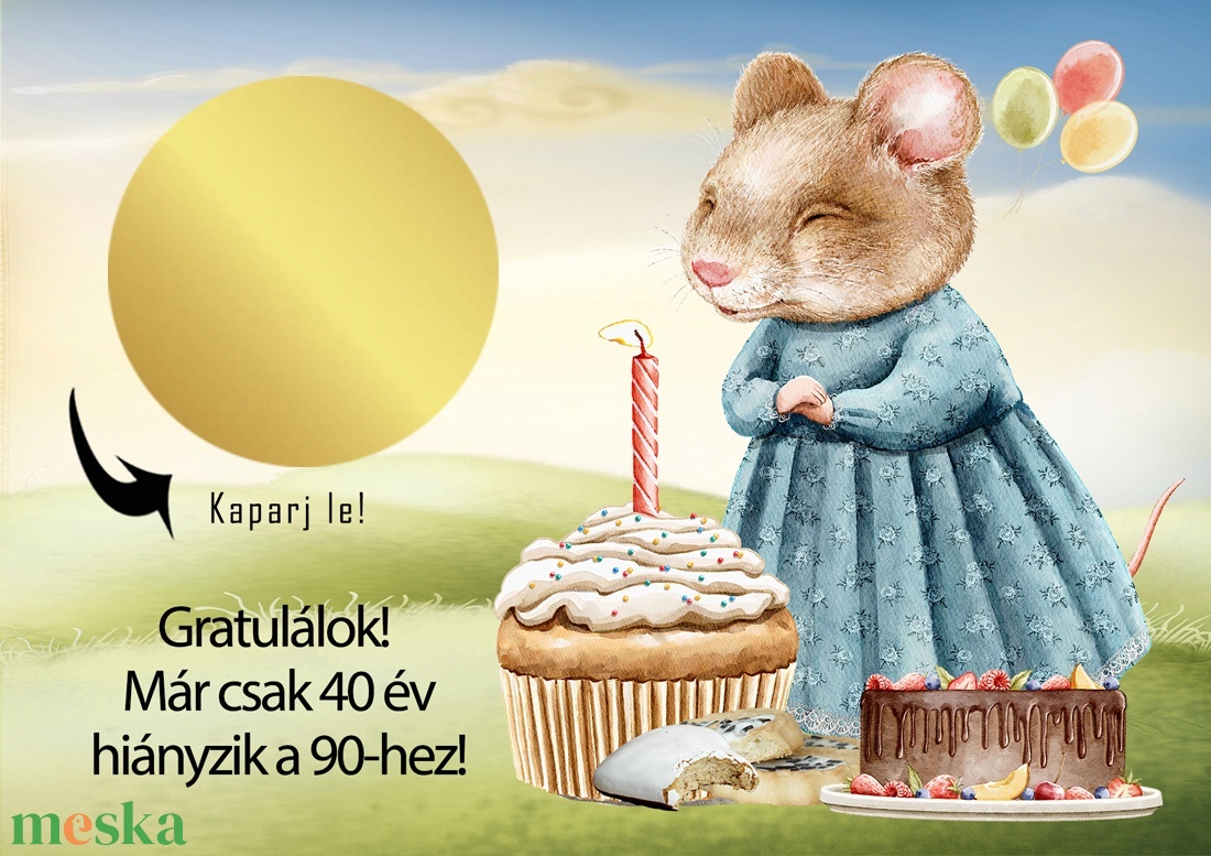 Kaparós sorsjegy egyedi felirat születésnapra, vicces ajándék Egér - otthon & életmód - papír, írószer - ajándékozás kellékei - ajándék sorsjegy - Meska.hu Kaparós sorsjegy egyedi felirat születésnapra, vicces ajándék Egér - otthon & életmód - papír, írószer - ajándékozás kellékei - ajándék sorsjegy - Meska.hu