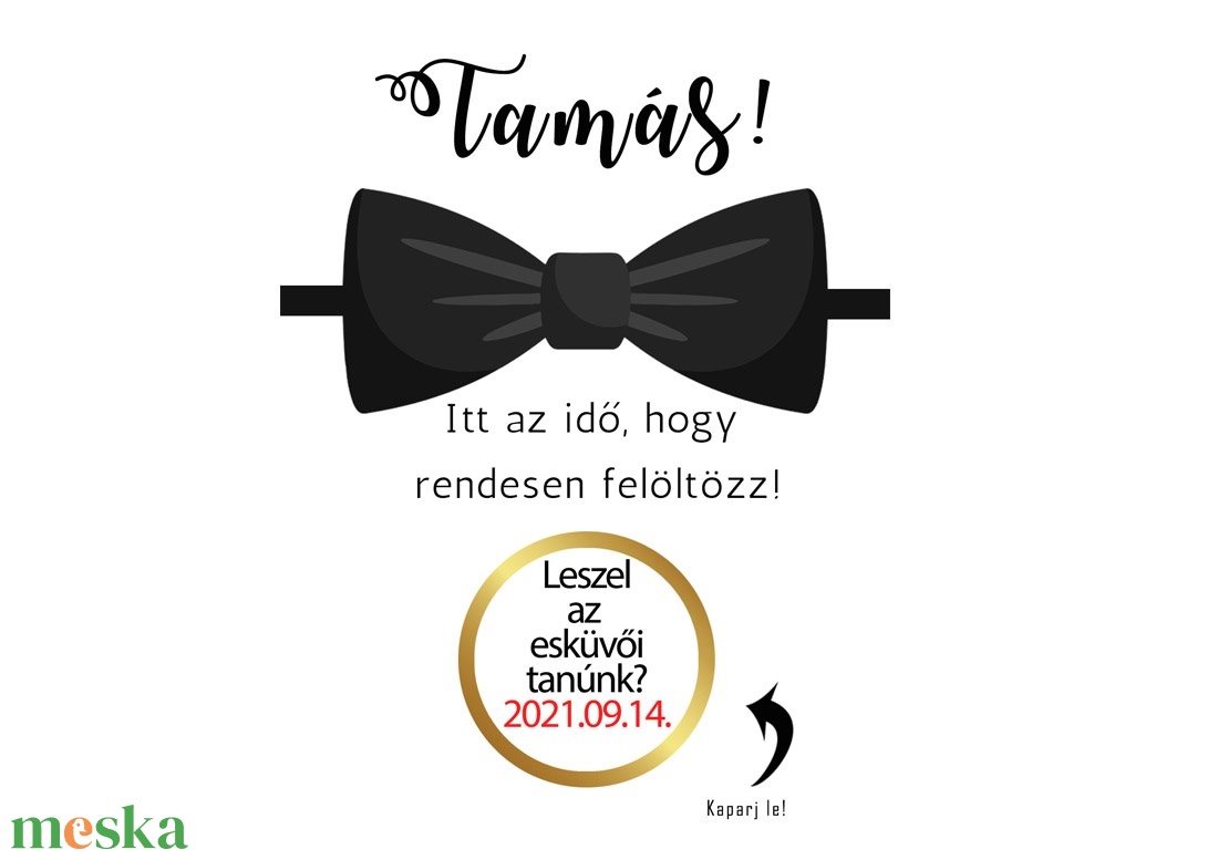 Kaparós sorsjegy egyedi felirat tanú felkérő, esküvő - otthon & életmód - papír, írószer - ajándékozás kellékei - ajándék sorsjegy - Meska.hu Kaparós sorsjegy egyedi felirat tanú felkérő, esküvő - otthon & életmód - papír, írószer - ajándékozás kellékei - ajándék sorsjegy - Meska.hu