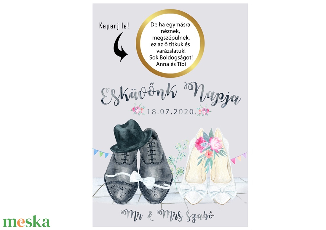 Kaparós sorsjegy egyedi felirat nászajándék esküvő - otthon & életmód - papír, írószer - ajándékozás kellékei - ajándék sorsjegy - Meska.hu Kaparós sorsjegy egyedi felirat nászajándék esküvő - otthon & életmód - papír, írószer - ajándékozás kellékei - ajándék sorsjegy - Meska.hu