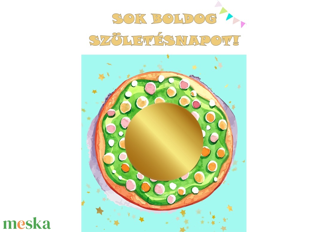 Kaparós sorsjegy egyedi felirat Születésnap Névnap vicces ajándék - otthon & életmód - papír, írószer - ajándékozás kellékei - ajándék sorsjegy - Meska.hu
