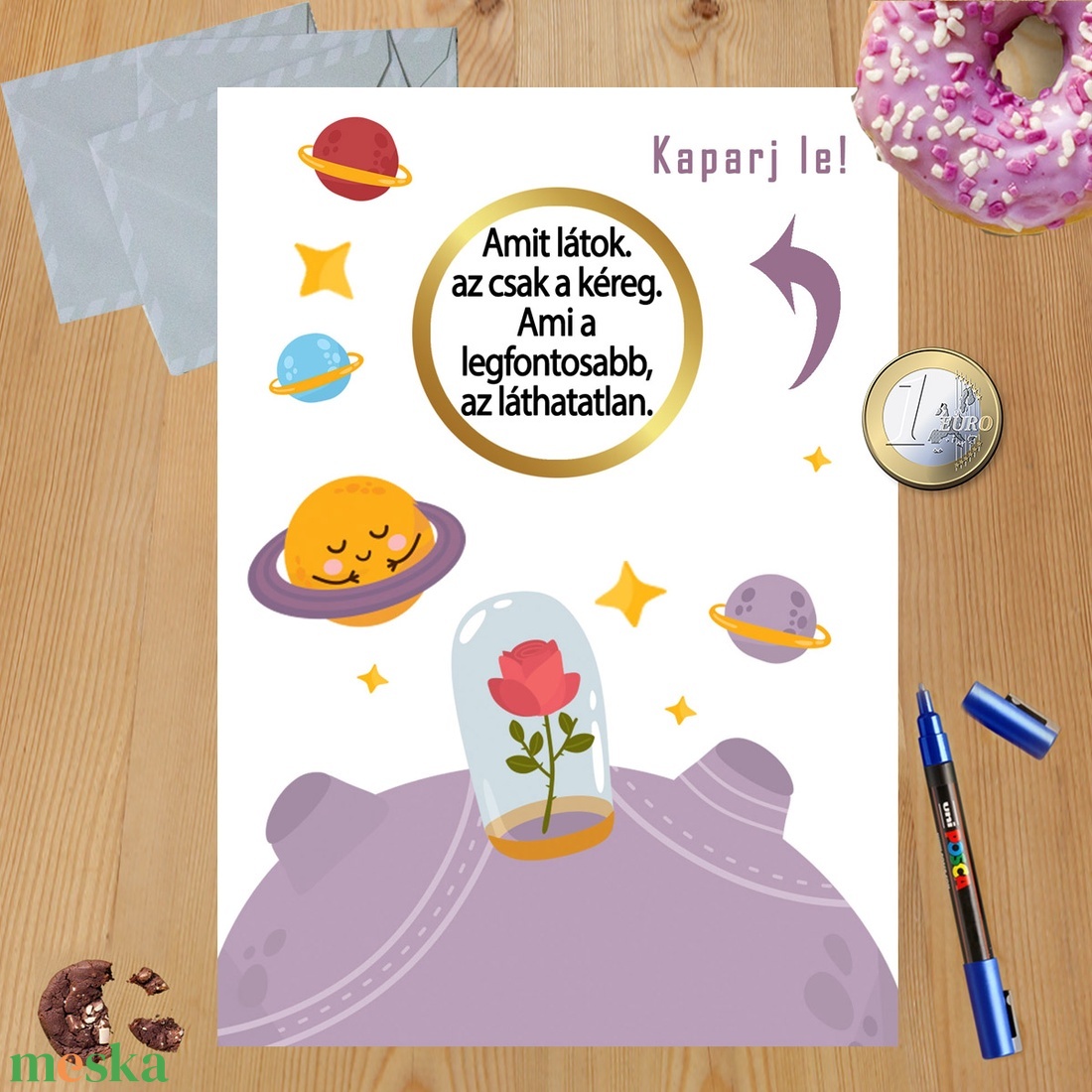 Kaparós sorsjegy egyedi felirat Kis herceg - otthon & életmód - papír, írószer - ajándékozás kellékei - ajándék sorsjegy - Meska.hu Kaparós sorsjegy egyedi felirat Kis herceg - otthon & életmód - papír, írószer - ajándékozás kellékei - ajándék sorsjegy - Meska.hu