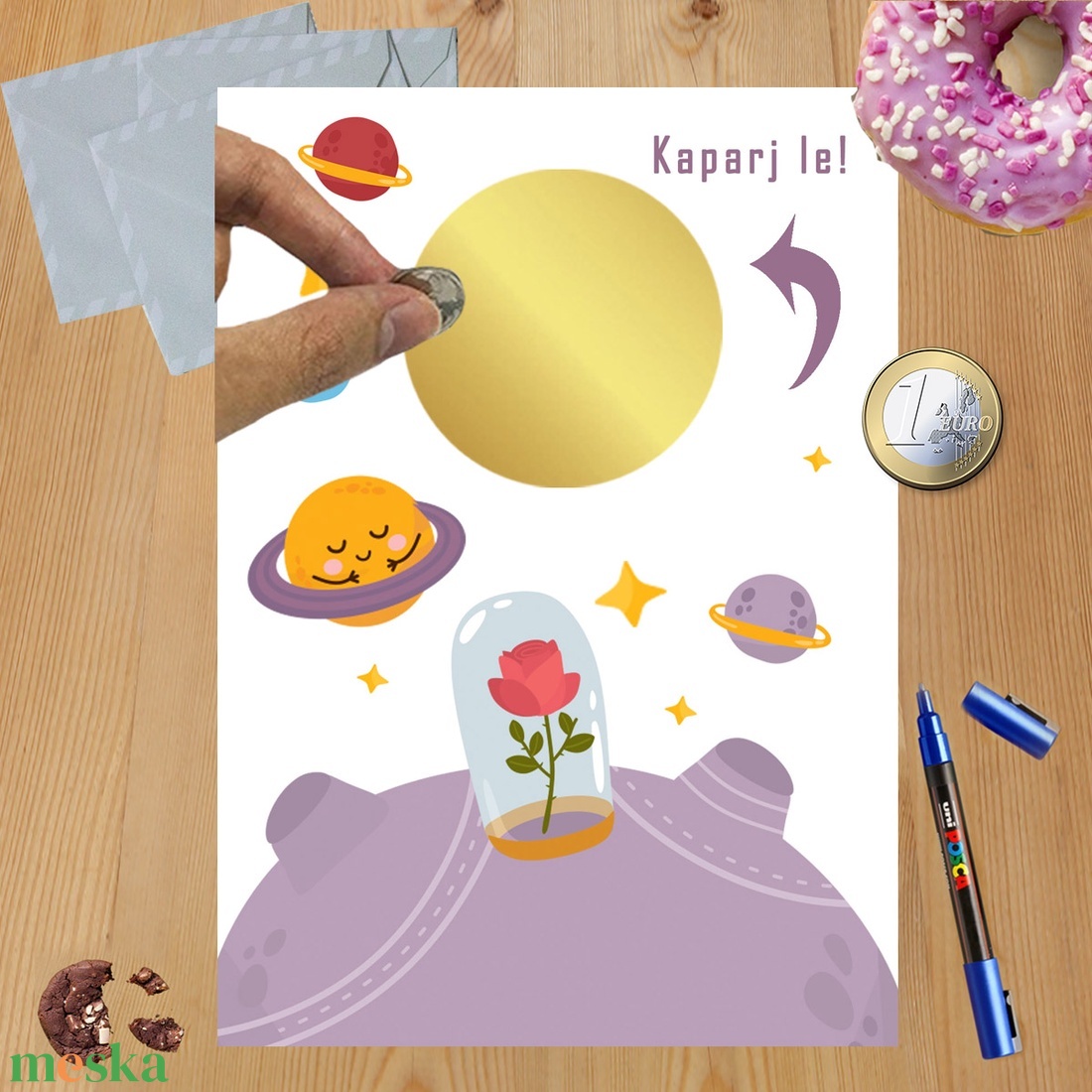 Kaparós sorsjegy egyedi felirat Kis herceg - otthon & életmód - papír, írószer - ajándékozás kellékei - ajándék sorsjegy - Meska.hu Kaparós sorsjegy egyedi felirat Kis herceg - otthon & életmód - papír, írószer - ajándékozás kellékei - ajándék sorsjegy - Meska.hu