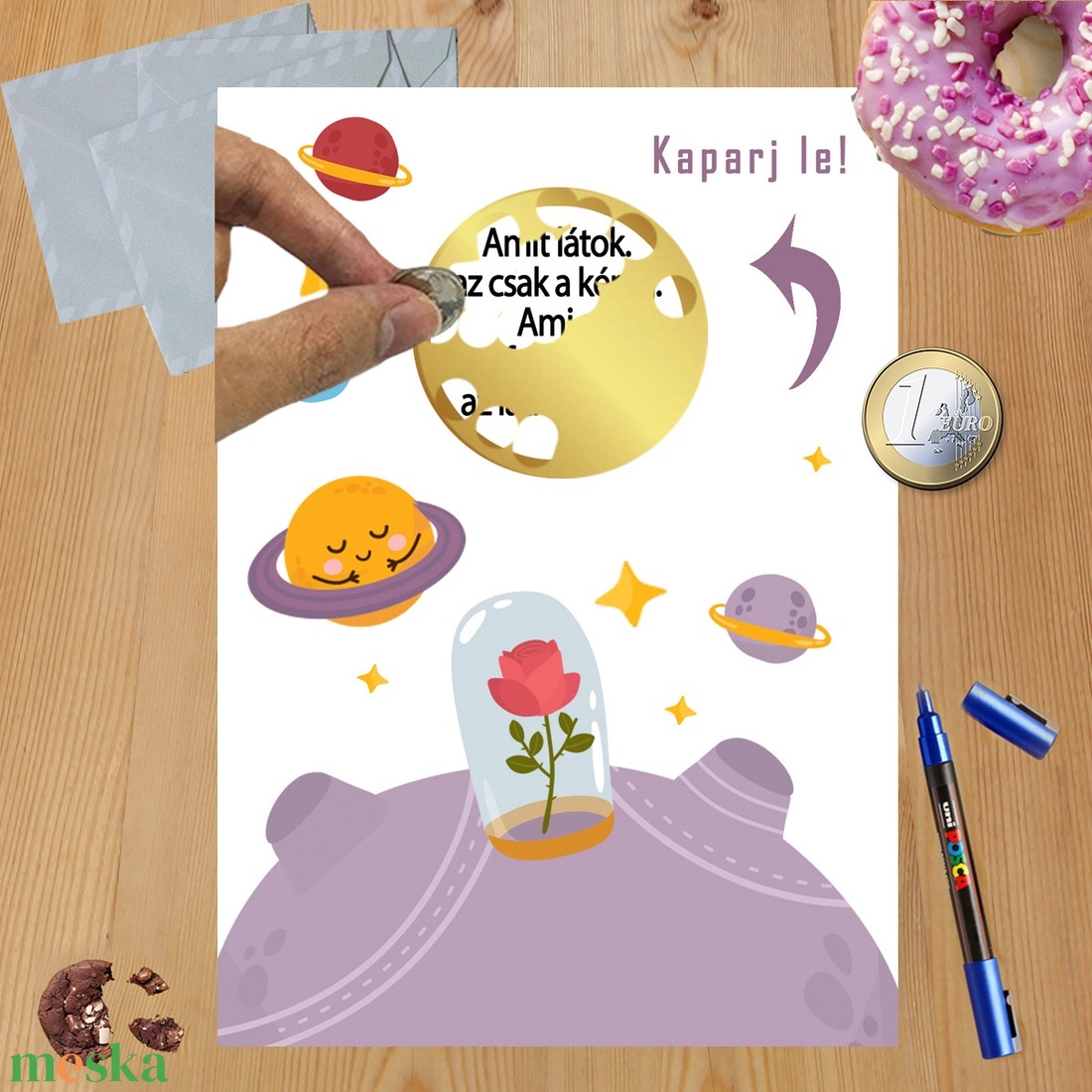 Kaparós sorsjegy egyedi felirat Kis herceg - otthon & életmód - papír, írószer - ajándékozás kellékei - ajándék sorsjegy - Meska.hu Kaparós sorsjegy egyedi felirat Kis herceg - otthon & életmód - papír, írószer - ajándékozás kellékei - ajándék sorsjegy - Meska.hu