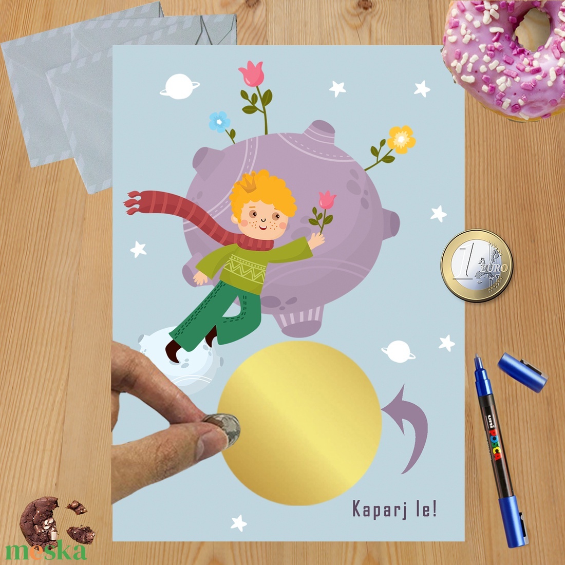 Kaparós sorsjegy egyedi felirat Kis herceg - otthon & életmód - papír, írószer - ajándékozás kellékei - ajándék sorsjegy - Meska.hu Kaparós sorsjegy egyedi felirat Kis herceg - otthon & életmód - papír, írószer - ajándékozás kellékei - ajándék sorsjegy - Meska.hu