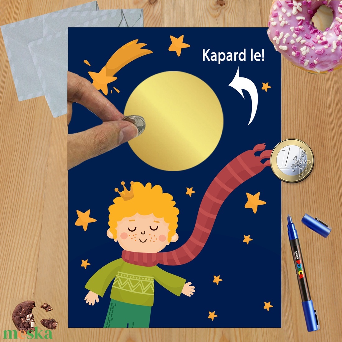 Kaparós sorsjegy egyedi felirat Kis herceg - otthon & életmód - papír, írószer - ajándékozás kellékei - ajándék sorsjegy - Meska.hu Kaparós sorsjegy egyedi felirat Kis herceg - otthon & életmód - papír, írószer - ajándékozás kellékei - ajándék sorsjegy - Meska.hu