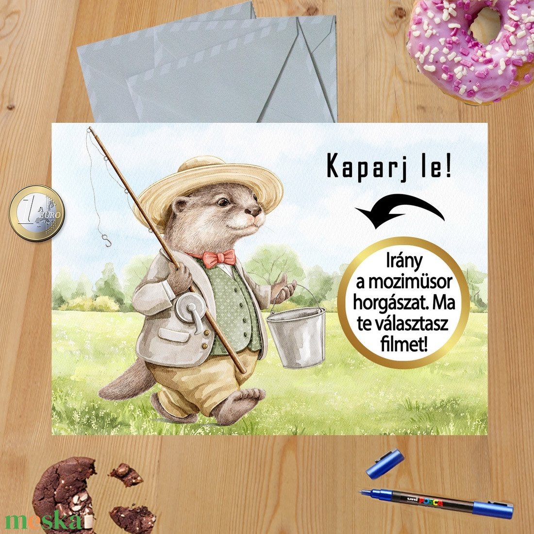 Kaparós sorsjegy egyedi felirat Születésnap Horgász - otthon & életmód - papír, írószer - ajándékozás kellékei - ajándék sorsjegy - Meska.hu Kaparós sorsjegy egyedi felirat Születésnap Horgász - otthon & életmód - papír, írószer - ajándékozás kellékei - ajándék sorsjegy - Meska.hu