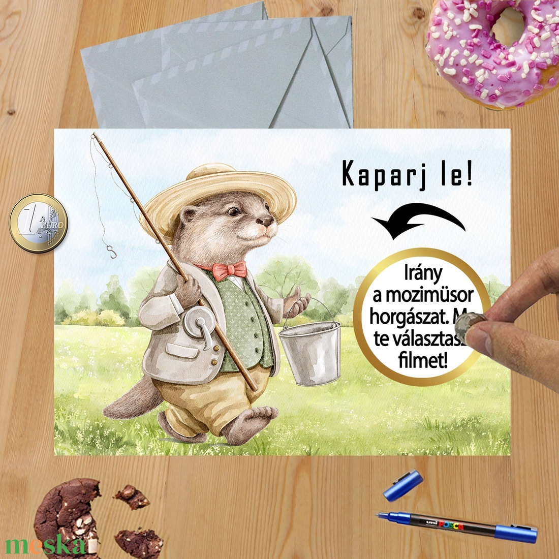 Kaparós sorsjegy egyedi felirat Születésnap Horgász - otthon & életmód - papír, írószer - ajándékozás kellékei - ajándék sorsjegy - Meska.hu Kaparós sorsjegy egyedi felirat Születésnap Horgász - otthon & életmód - papír, írószer - ajándékozás kellékei - ajándék sorsjegy - Meska.hu
