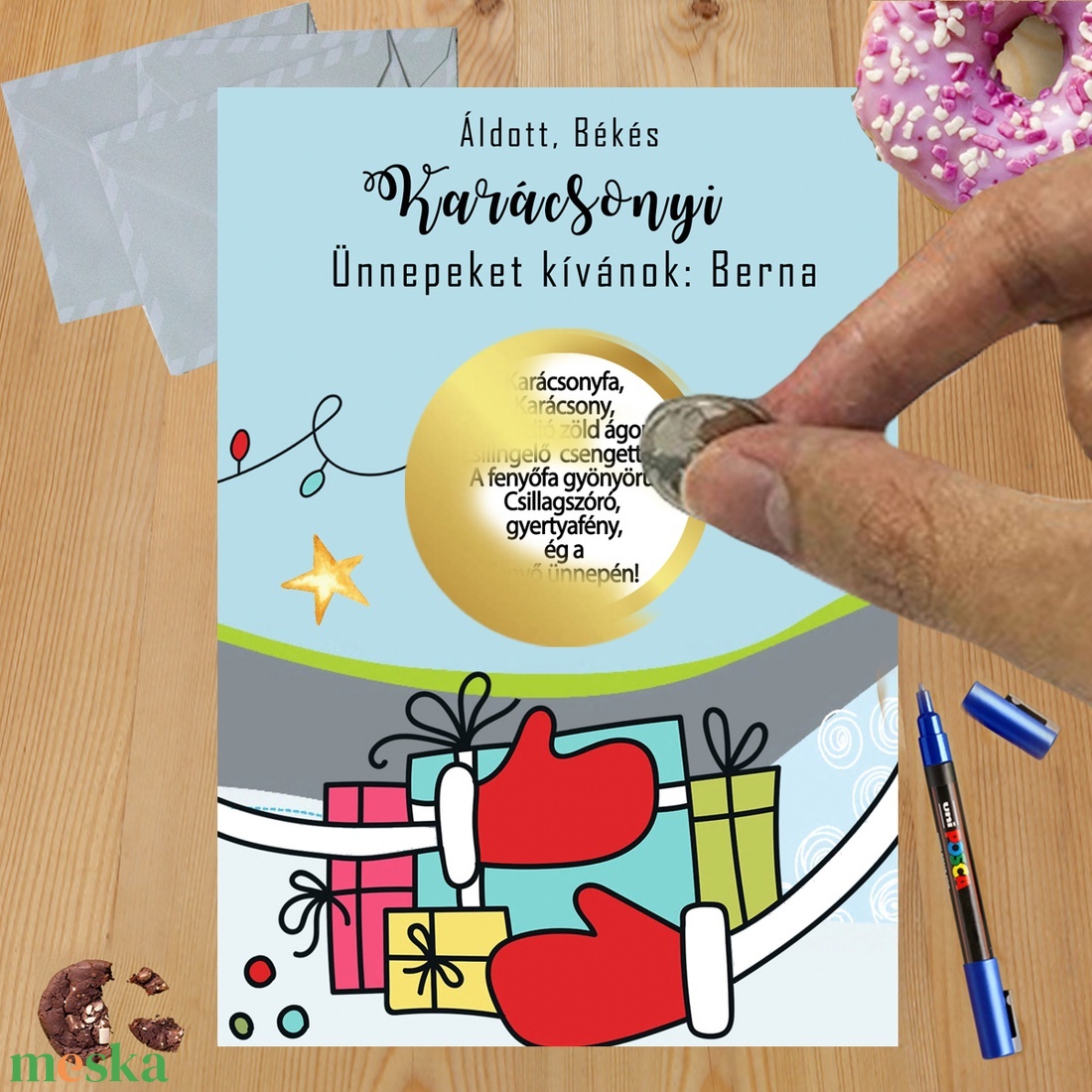Karácsonyi kaparós sorsjegy egyedi felirat vicces ajándék - otthon & életmód - papír, írószer - ajándékozás kellékei - ajándék sorsjegy - Meska.hu Karácsonyi kaparós sorsjegy egyedi felirat vicces ajándék - otthon & életmód - papír, írószer - ajándékozás kellékei - ajándék sorsjegy - Meska.hu