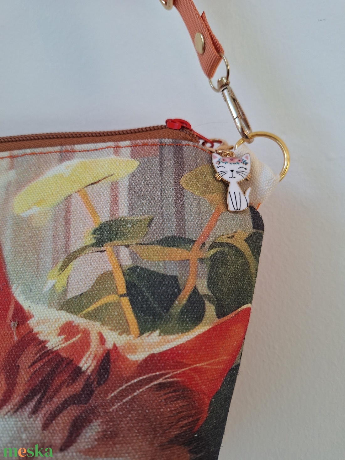 Cica koktéltáska  - táska & tok - kézitáska & válltáska - vállon átvethető táska - Meska.hu