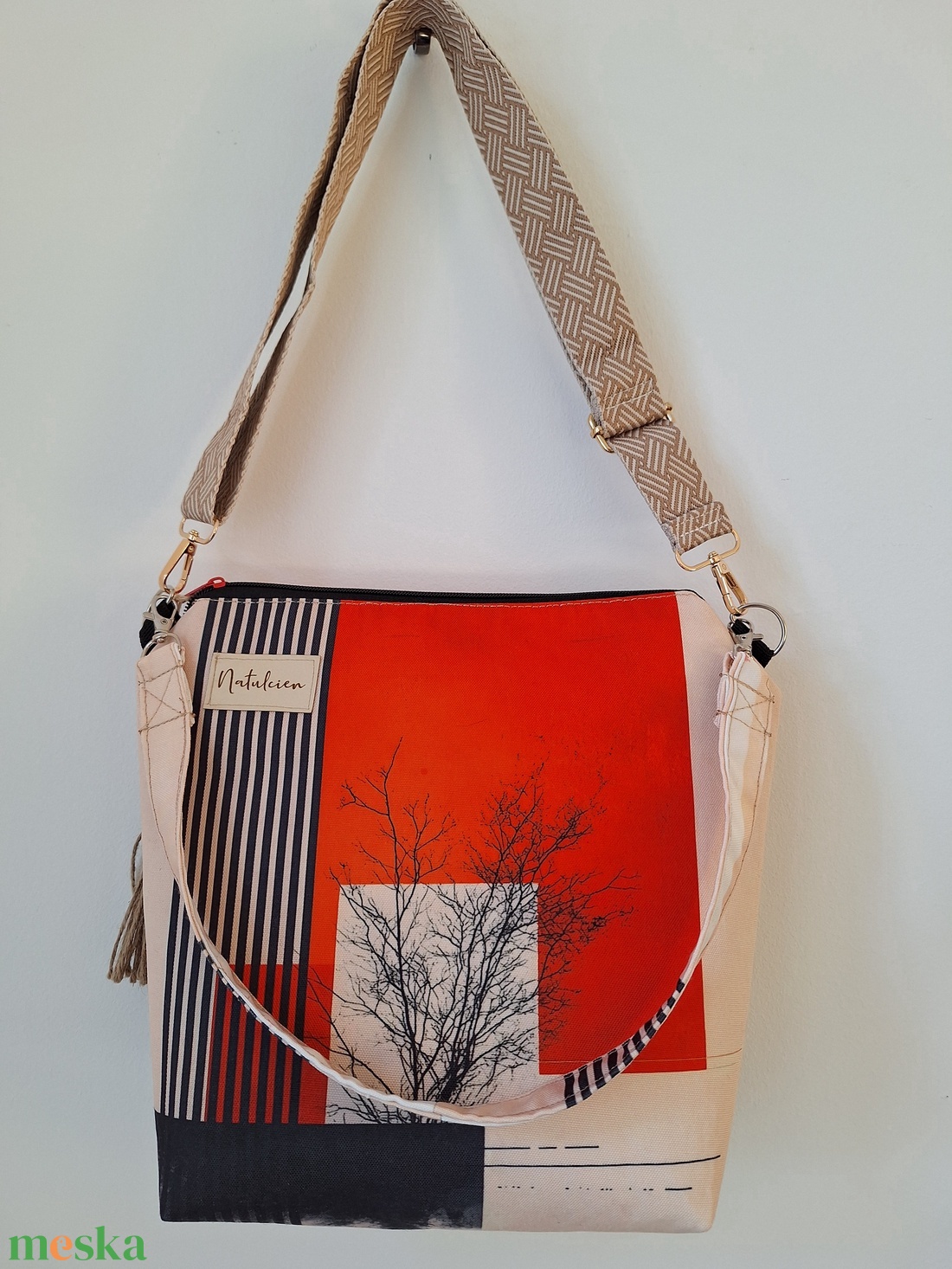 Narancs táska - táska & tok - kézitáska & válltáska - vállon átvethető táska - Meska.hu