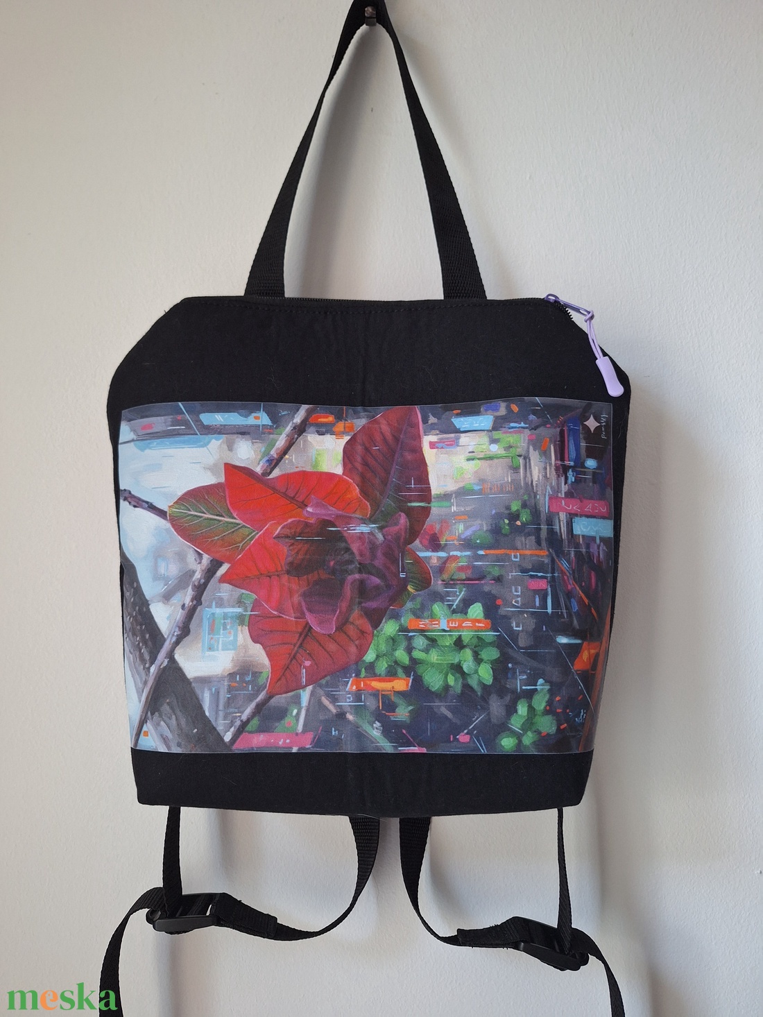 Cyberpunk hátitáska  - táska & tok - hátizsák - kishátizsák - Meska.hu