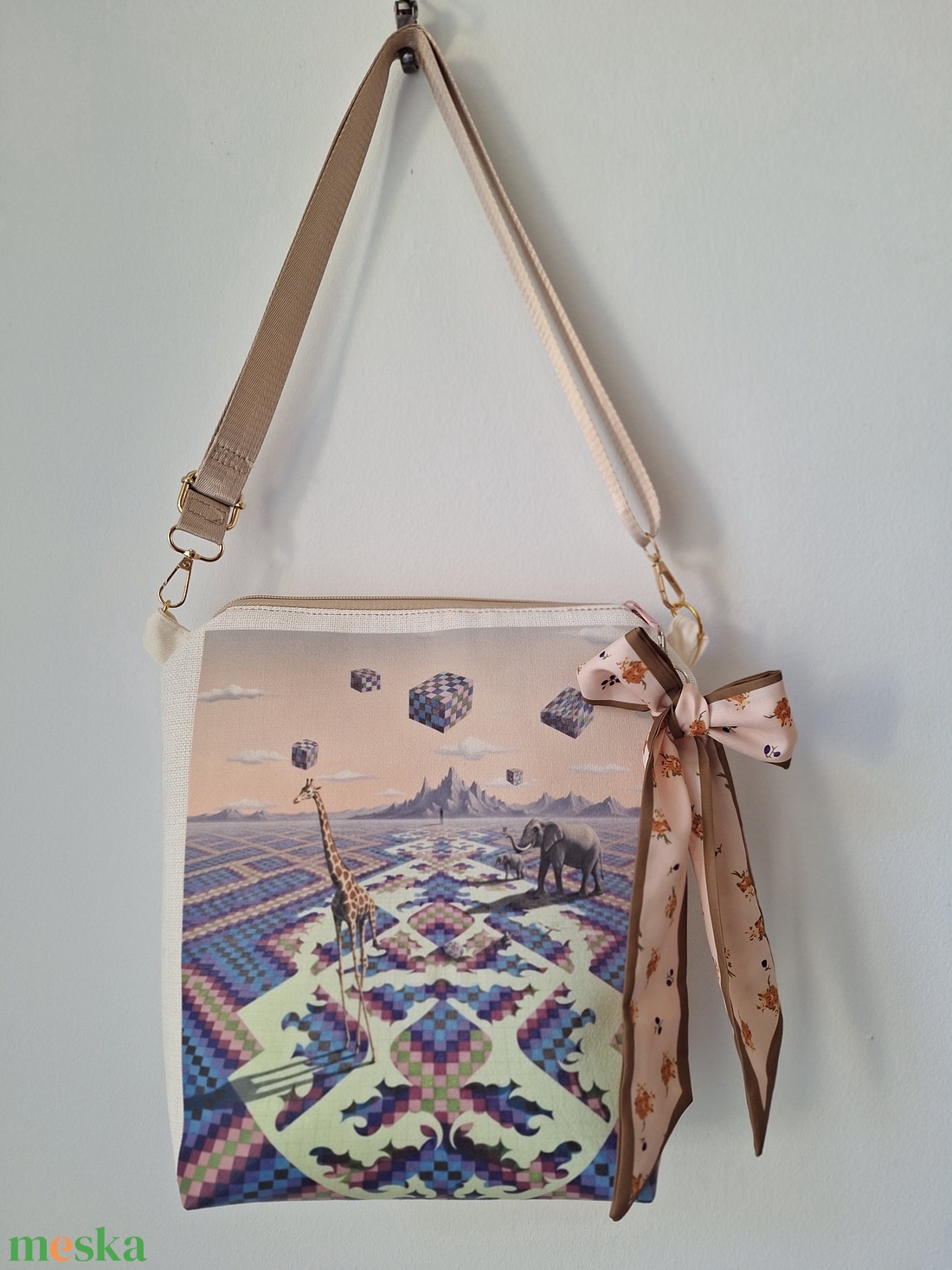 Dalí táska - táska & tok - kézitáska & válltáska - vállon átvethető táska - Meska.hu