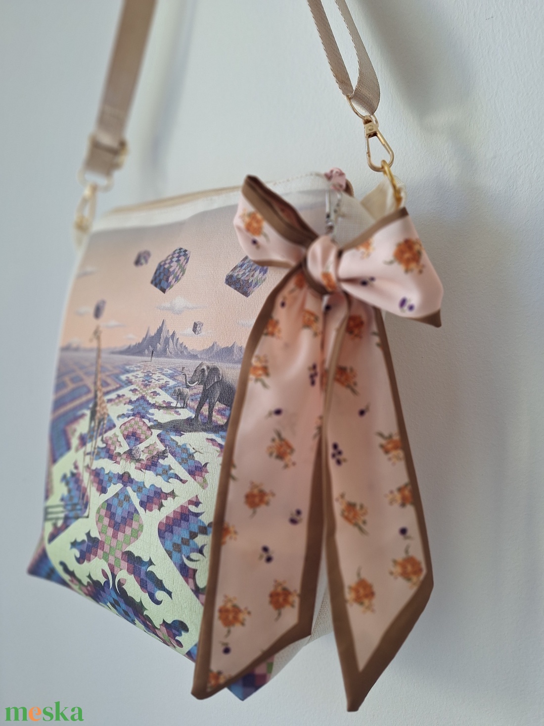 Dalí táska - táska & tok - kézitáska & válltáska - vállon átvethető táska - Meska.hu