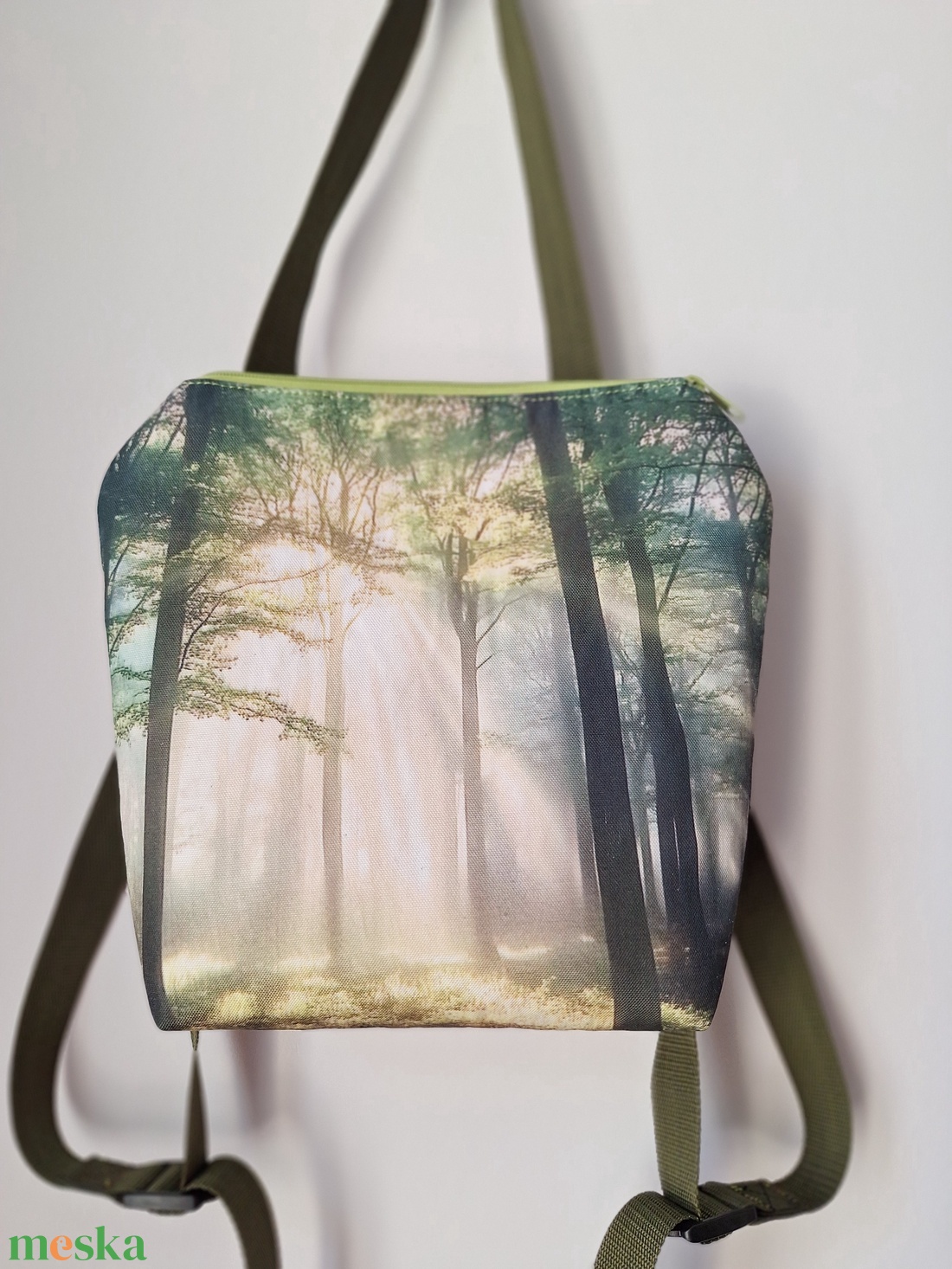 Erdő hátitáska  - táska & tok - hátizsák - kishátizsák - Meska.hu