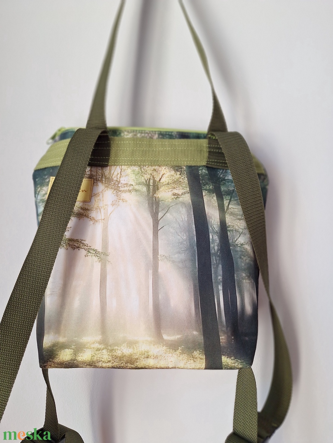 Erdő hátitáska  - táska & tok - hátizsák - kishátizsák - Meska.hu