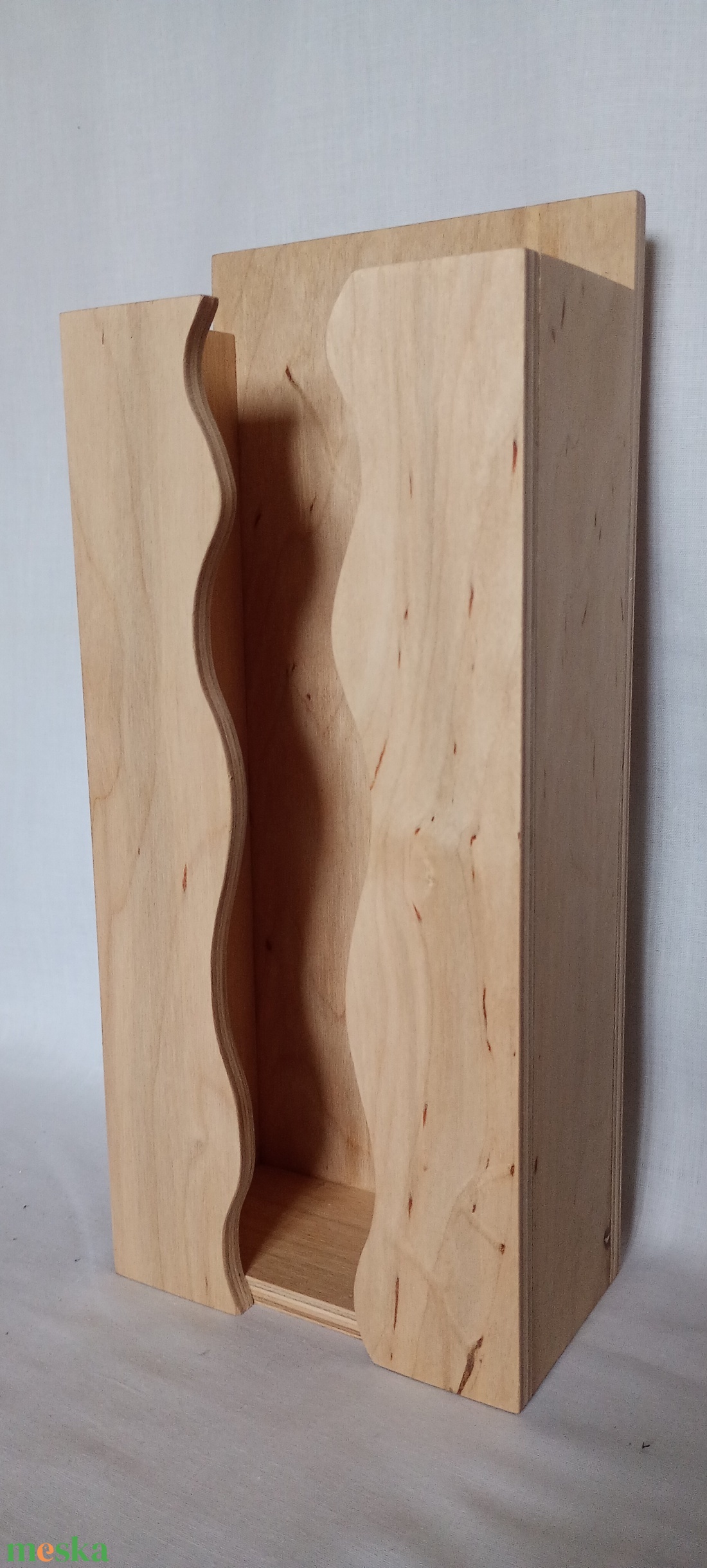 Natur fa  zsebkendőtartó - otthon & életmód - tárolás & rendszerezés - zsebkendőtartó - Meska.hu