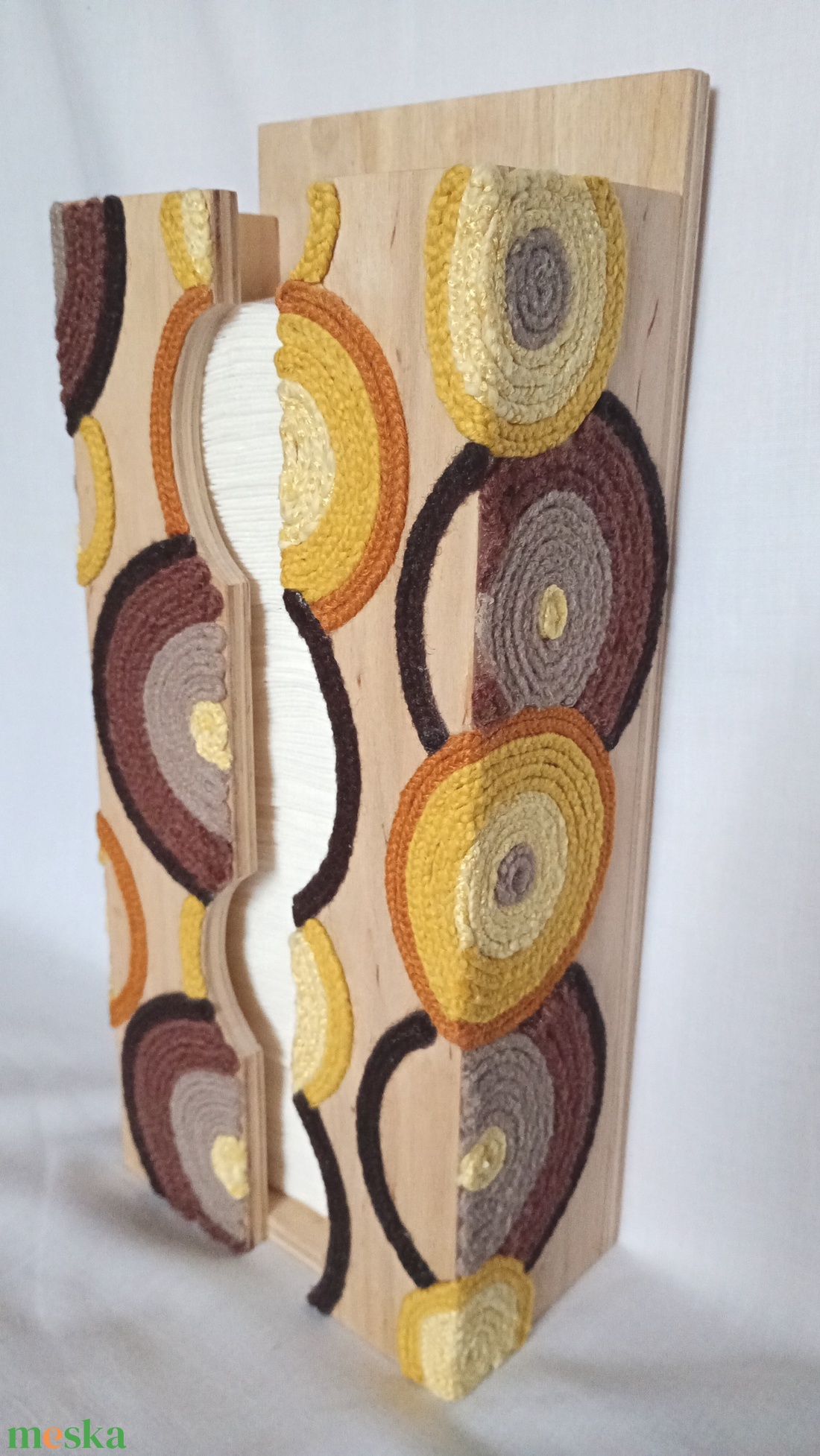  Absztrakt fa  zsebkendőtartó - otthon & életmód - tárolás & rendszerezés - zsebkendőtartó - Meska.hu