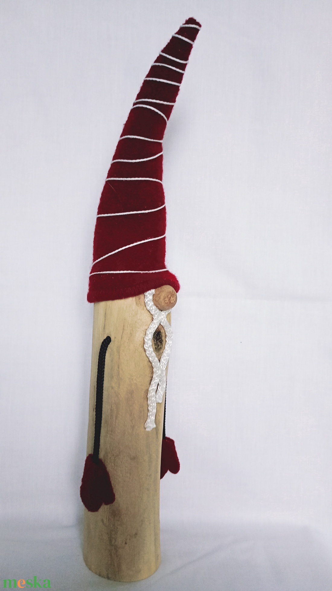 Fa álló kesztyűs manó  - otthon & életmód - dekoráció - manók - Meska.hu