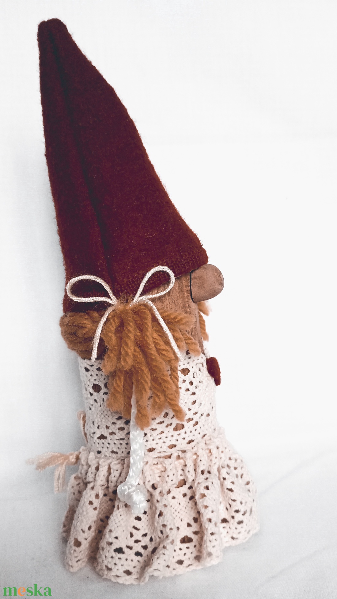 Fa kislány manó  - otthon & életmód - dekoráció - manók - Meska.hu