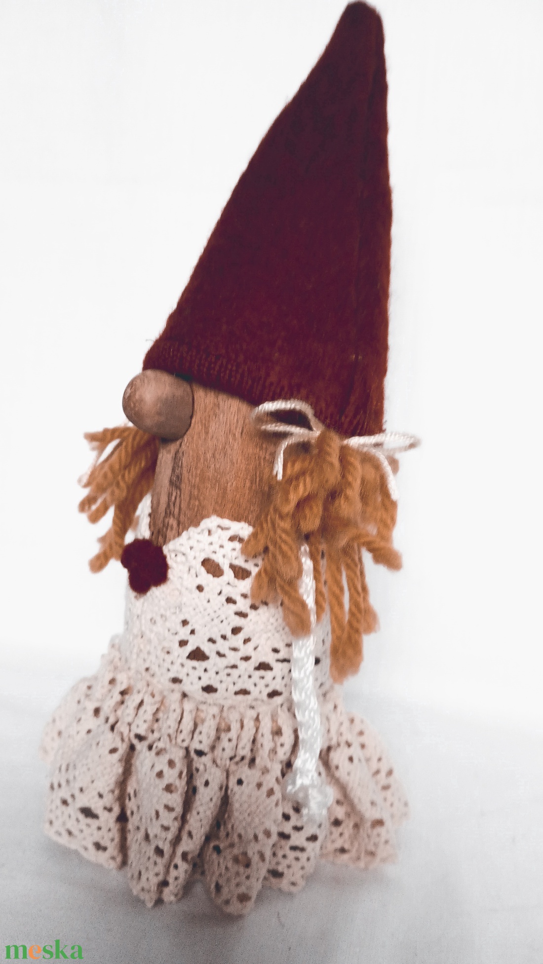 Fa kislány manó  - otthon & életmód - dekoráció - manók - Meska.hu