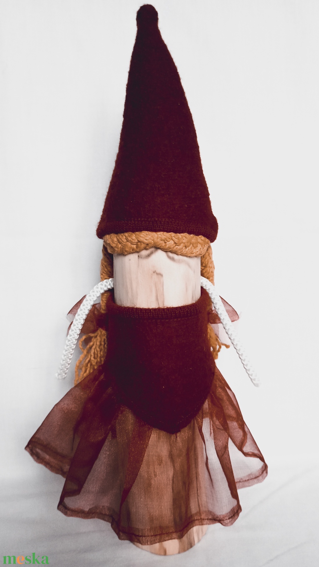 Fa lány manó  - otthon & életmód - dekoráció - manók - Meska.hu