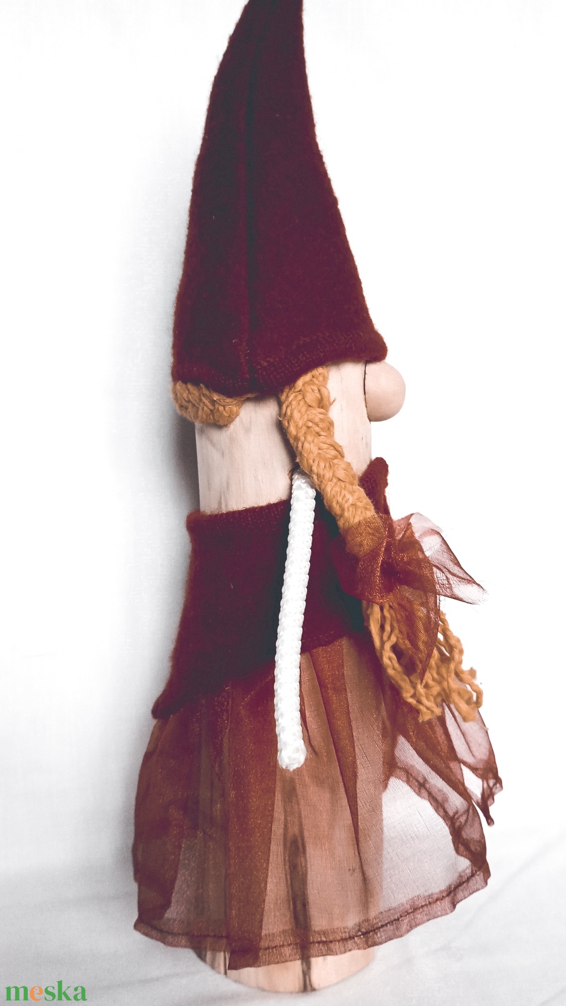 Fa lány manó  - otthon & életmód - dekoráció - manók - Meska.hu