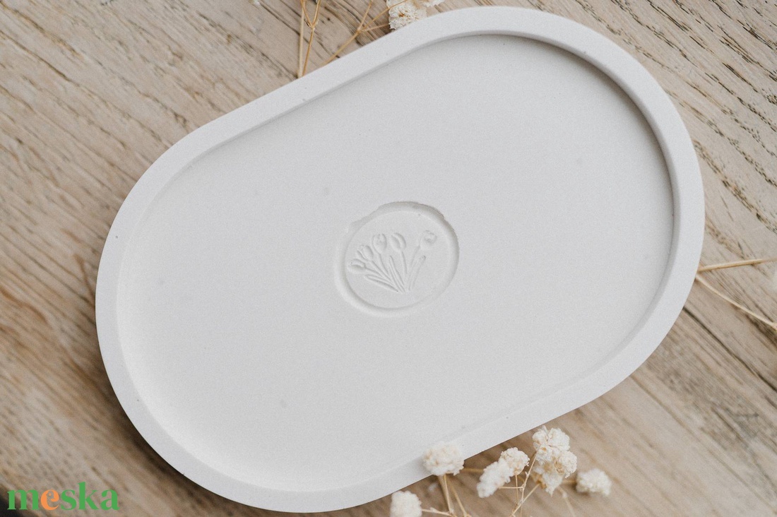 Tálka dombornyomott mintával - ékszer - ékszertartó - ékszertartó tál - Meska.hu