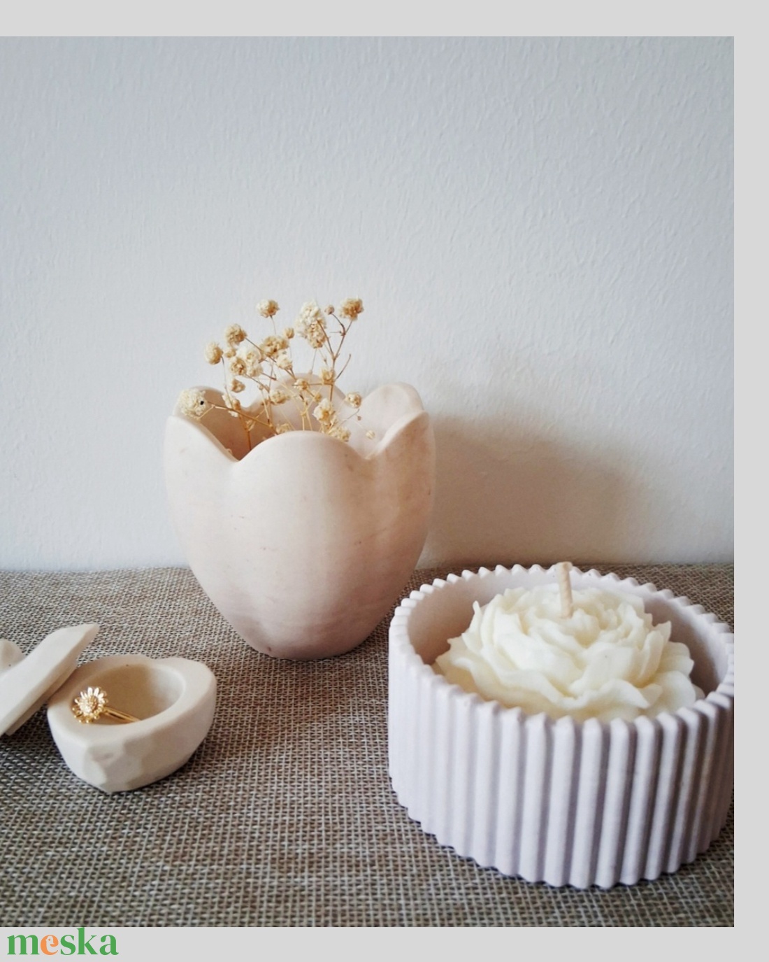 Tulipán dekorváza - otthon & életmód - virágdekoráció - virágtartó - váza - Meska.hu